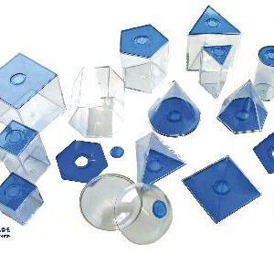 Geometrische Körper, transparent (blau) klein Gleiche Körper - Kisus e.K. - Kinder, Spiel und Spaß