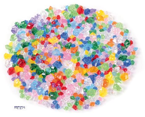 Acryl-Steine-Mix 500 g Funkeln wie Diamanten - Kisus e.K. - Kinder, Spiel und Spaß
