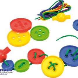 Fädelknöpfe in Box Zum Fädeln ... Sortieren und Spielen - Kisus e.K. - Kinder, Spiel und Spaß - kreativspielzeug, kindergartenbedarf