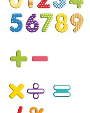 Magnet-Ziffern in Box 90-tlg. Buchstabieren und Zählen lernen ... Dieses magnetische Ziffern-Set erleichtert Kindern Lernen von Zahlen