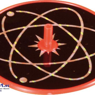 Laser Kreisel 12er Set farbig gemischt Mit einem kräftigen Dreh ... wirbeln die Kreisel auf glatten Oberflächen richtig lang im Kreis. Die schillernden Oberflächen erzeugen dabei interessante Muster. Fördert die Feinmotorik.