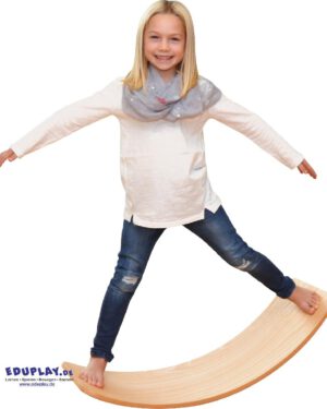 WoodL Board Stehend, sitzend und liegend Balance tranieren ... Ein multifunktionales Balancier- und Spielbrett für vielerlei Übungen: zum Trainieren von Beweglichkeit, Ausdauer, Kraft und Koordination.