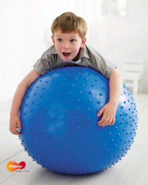 Therapie Massageball, 75 cm Relaxen und Muskelstimulierend ... Der Ball mit 75cm ist rundum genoppt. Je nach Luftfüllgrad kann er unterschiedlich eingesetzt werden für Reha, Gymnastik und Massage.