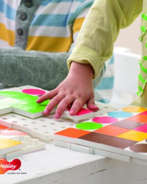 Weplay Puzzle Fun Puzzeln macht Spaß und fördert visuelle Fähigkeiten ... Mit dem farbenfrohen Puzzle Fun von Weplay aus hochwertigem Kunststoff lernen Kinder Farben und Formen kennen.
