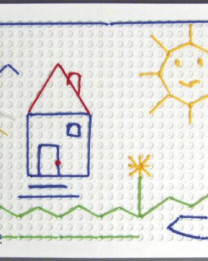 Mega-Pickboard Zum immer wieder neu Gestalten Auf dem ca. 50 x 35 cm großen Pickboard können Kinder ihrer Kreativität freien Lauf lassen. Mit dem Pickstift werden die 16 bunten Schnüre von Kreuzloch zu Kreuzloch eingepickt. Die Kreuzlöcher halten den Faden fest und das Motiv ist leicht wieder aufzulösen. Fördert die Konzentration und die Auge-Hand-Koordination. - Kisus e.K. - Kinder, Spiel und Spaß - Ihr Fach-Großhandel für Kindergartenausstattung, Spielwaren und Bastelbedarf