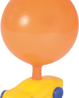 Ballon-Auto Flotter flitzer mit Luftantrieb Über das Auspuff-Röhrchen wird der Ballon aufgeblasen. Nun ist das Auto startklar für eine Spritztour. - Kisus e.K. - Kinder, Spiel und Spaß - Fach-Großhandel für Kindergarten, KITA, Schule und Hort