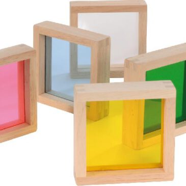 Blocks bunt und Spiegel 7er Set