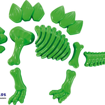 Sandformen Stegosaurus grün Da vergisst man glatt die U(h)rzeit ... beim Formen dieses beeindruckenden Riesentieres.