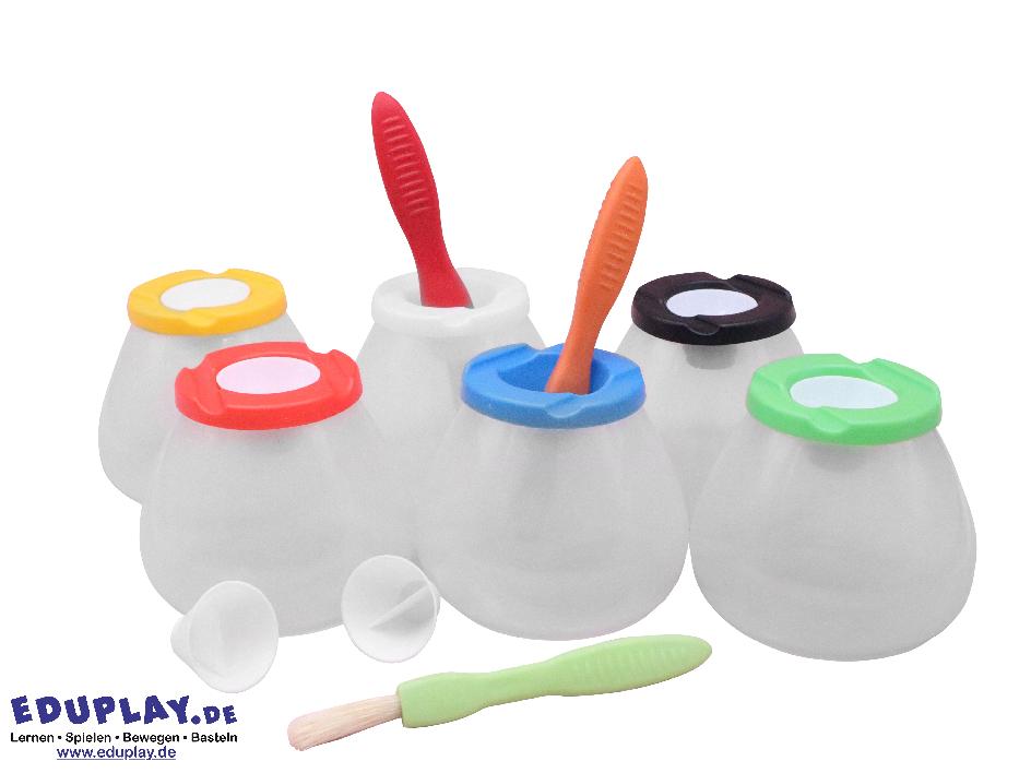 Auslaufsichere Becher Mit Deckel 6er Set Kisus E K Baselbedarf