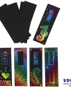Scratch Art Lesezeichen 20er Set