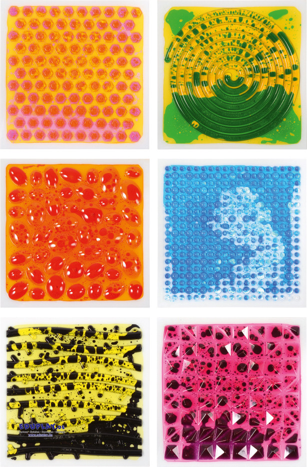 Sensorik Platten Liquid 6er Set