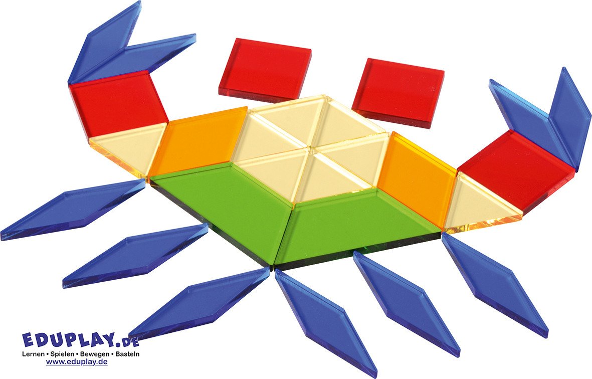 Acryl Geo Legespiel 49-tlg.